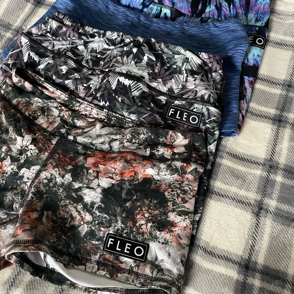 Fleo Multicolor Athletic Shorts